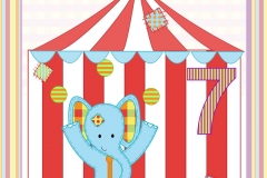 Elephant card design